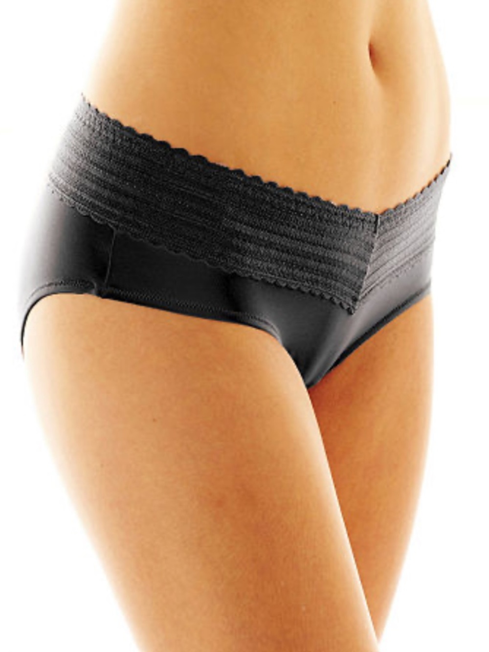 Warner's No Pinching, Dig-Free Comfort Waist Lace Microfiber Hipster Medium NWT